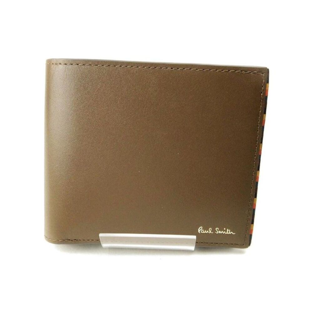 Paul Smith Brighe Stripe Trim Leather Wallet